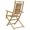 vidaXL Folding Garden Chairs 4 pcs 53x66x99 cm Bamboo