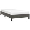 vidaXL Bed Frame without Mattress Dark Grey 92x187 cm Single Velvet