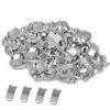 vidaXL 500 Dovetail Clips for Razor Wire Galvanised Steel
