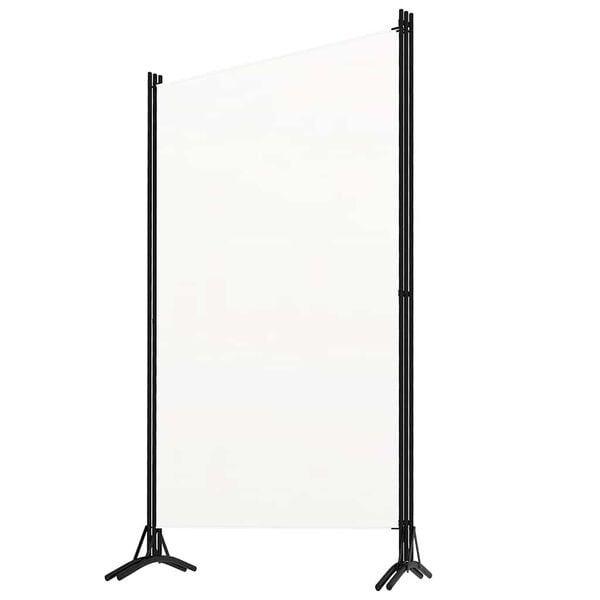vidaXL 3-Panel Room Divider White 260x180 cm