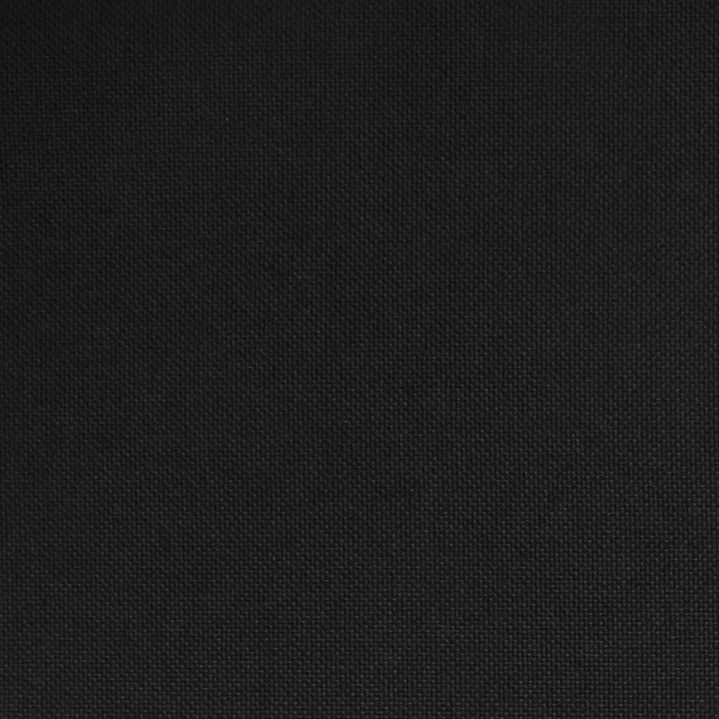 vidaXL Swivel Dining Chair Black Fabric