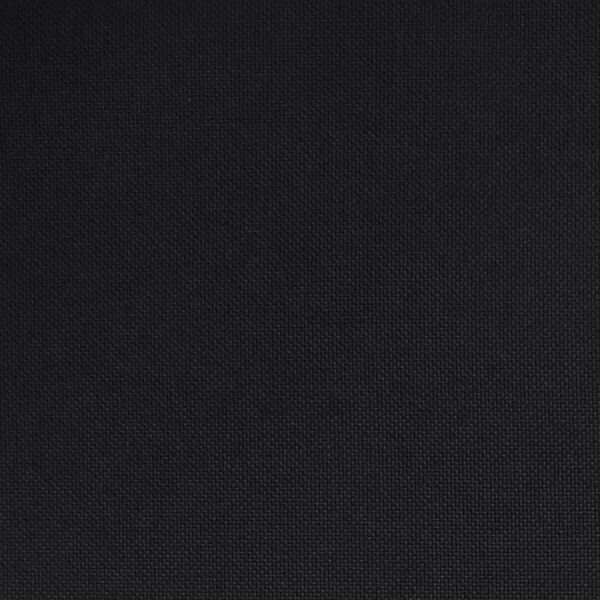 vidaXL Swivel Dining Chair Black Fabric