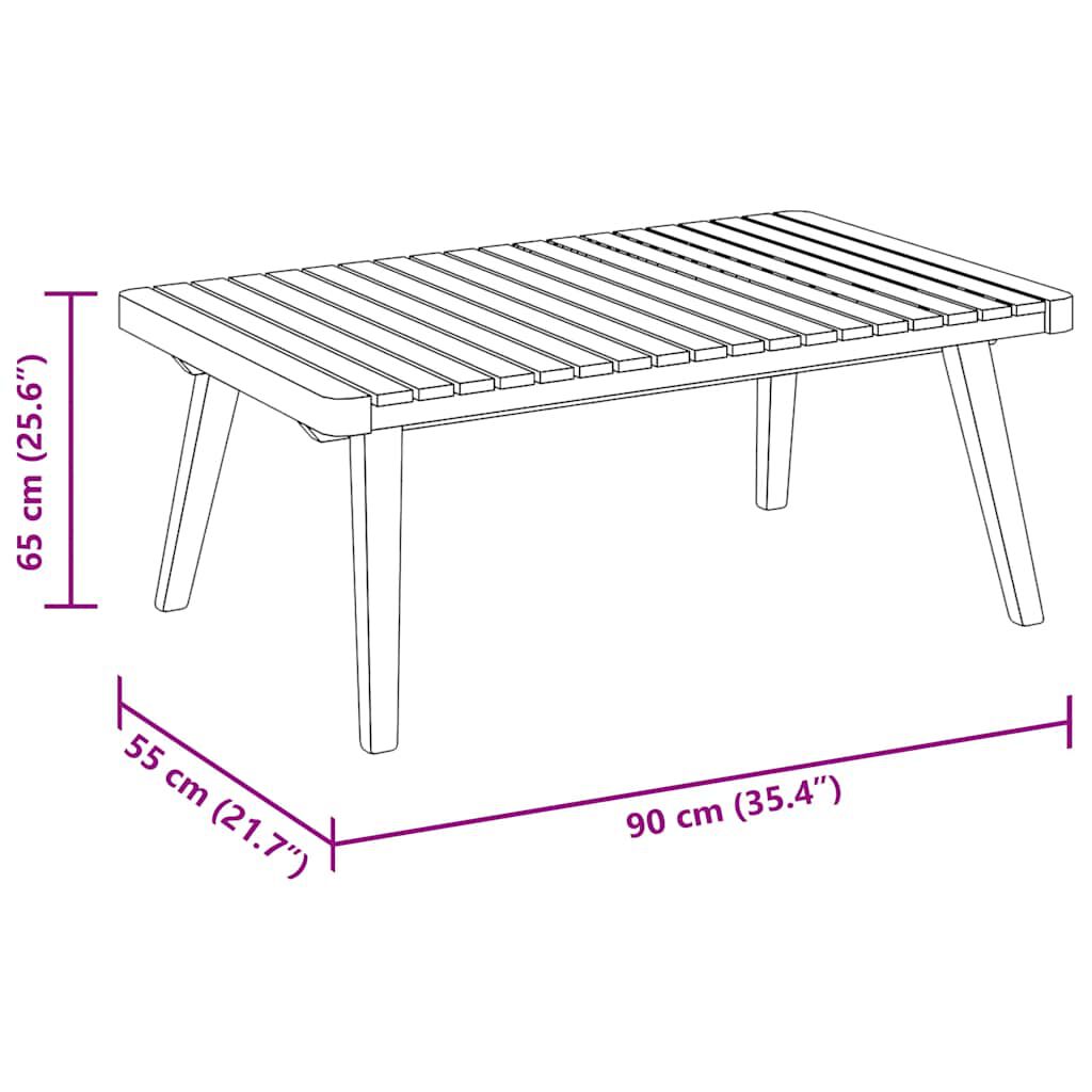 vidaXL 3 Piece Garden Lounge Set with Cushions Solid Acacia Wood,  vidaXL 3 Piece Garden Lounge Set with Cushions Solid Acacia Wood