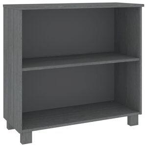 vidaXL Sideboard | Dark Grey | Solid pine wood, MDF | Medium | Rectangular