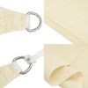 vidaXL Sunshade Sail 160 g/m² Cream 2x2.5 m HDPE