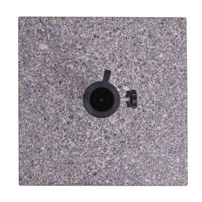 Granite Parasol Base Umbrella Holder 20kg, grey Granite Parasol Base Umbrella Holder 20kg