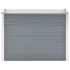 vidaXL Garden Raised Bed Galvanised Steel 100x40x77 cm Grey