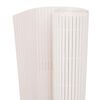 vidaXL Double-Sided Garden Fence 90x300 cm White
