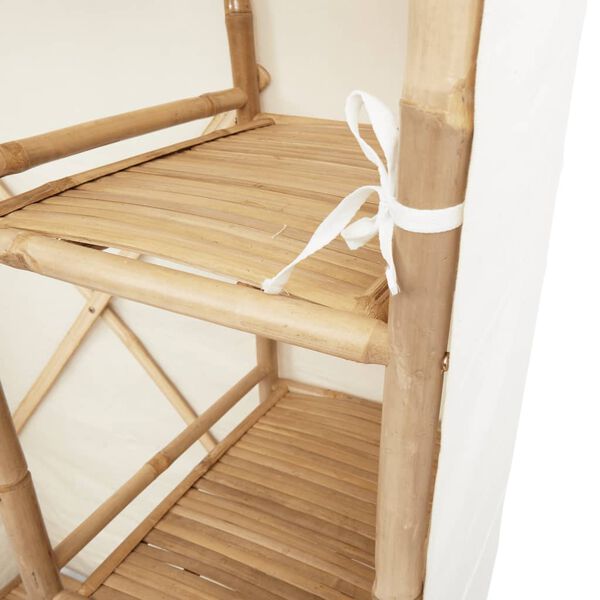 vidaXL Wardrobe 110x45x170 cm Bamboo