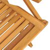 vidaXL Folding Garden Chairs 4 pcs 56x63x90 cm Solid Wood Teak