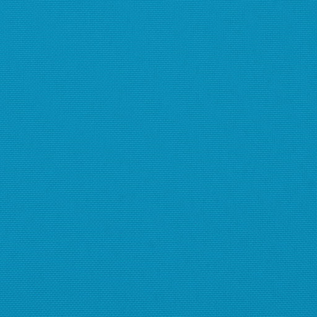 vidaXL Pallet Cushion Light Blue 50x40x12 cm Fabric
