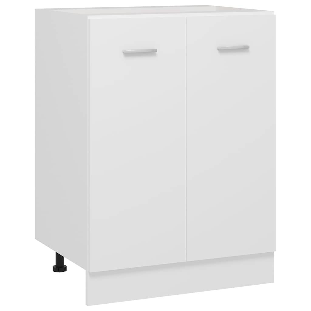 vidaXL Bottom Cabinet Lyon White 60x46x81.5 cm Engineered Wood