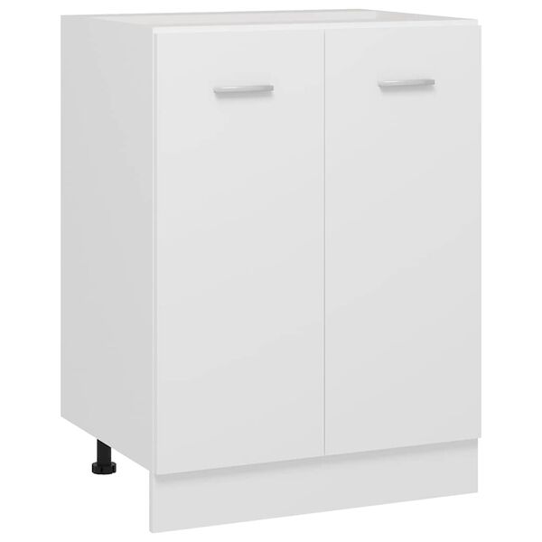 vidaXL Bottom Cabinet Lyon White 60x46x81.5 cm Engineered Wood