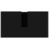 vidaXL Bathroom Cabinet Black 60x33x61 cm Engineered Wood