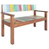 vidaXL Bench 115 cm Solid Reclaimed Wood