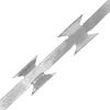 vidaXL BTO-22 Razor Wires 2 pcs 100 m Steel
