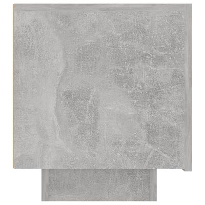 vidaXL Bedside Cabinet Concrete Grey 100x35x40 cm Engineered Wood, concrete grey vidaXL Bedside Cabinet Concrete Grey 100x35x40 cm Engineered Wood