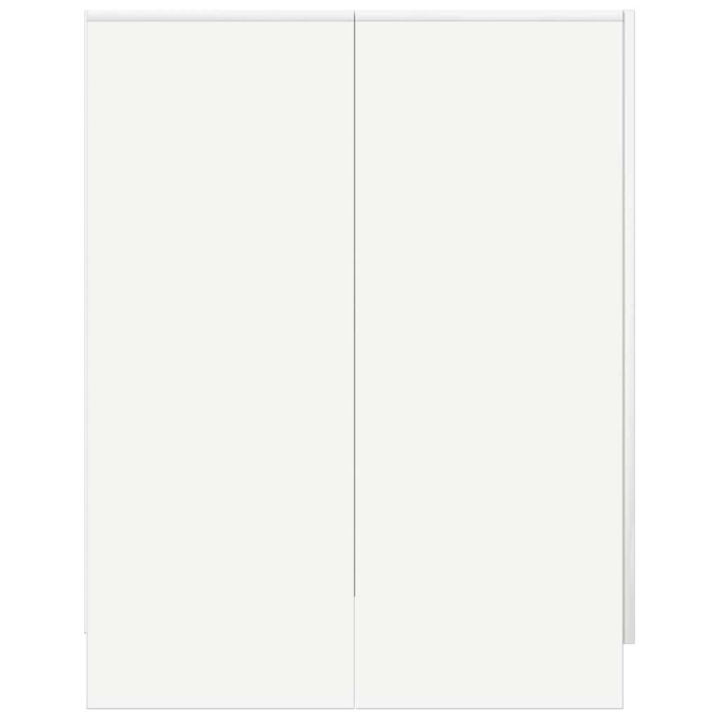 vidaXL Washing Machine Cabinet White 71x71.5x91.5 cm