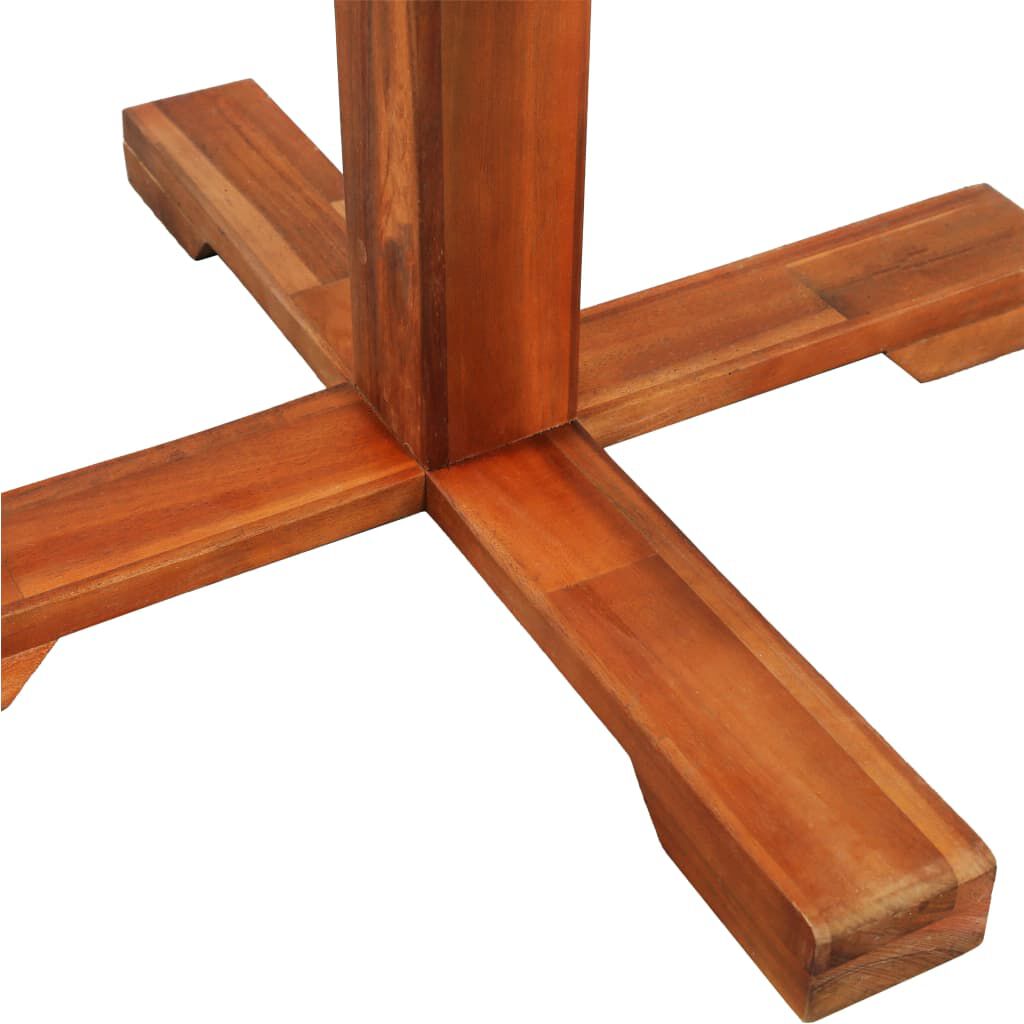 vidaXL Bistro Table 70x70 cm Solid Acacia Wood