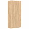 vidaXL Wardrobe Sonoma Oak 90x52x200 cm Engineered Wood