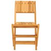 vidaXL Folding Garden Chairs 2 pcs 47x61x90 cm Solid Wood Teak