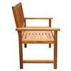 vidaXL Garden Chairs 2 pcs Solid Acacia Wood Brown