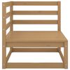 vidaXL Garden Corner Sofa Honey Brown Solid Wood Pine