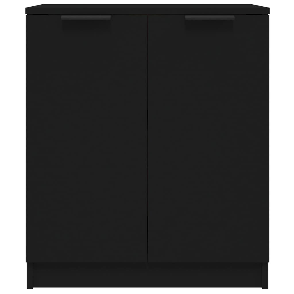 vidaXL Sideboard Black 60x30x70 cm Engineered Wood