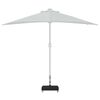vidaXL Umbrella Base Black 45x25x8 cm Granite
