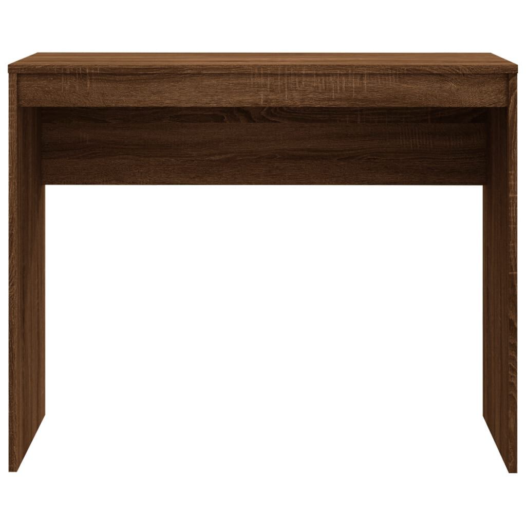 vidaXL Desk Brown Oak 90x40x72 cm Engineered Wood