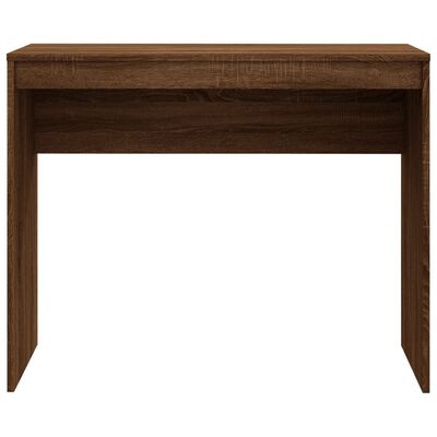 vidaXL Desk Brown Oak 90x40x72 cm Engineered Wood, brown oak vidaXL Desk Brown Oak 90x40x72 cm Engineered Wood