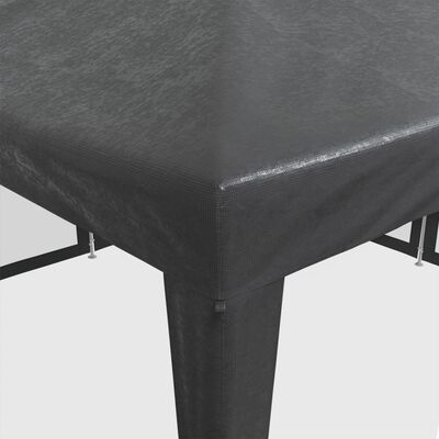 vidaXL Party Tent with 8 Mesh Sidewalls Anthracite 4x4 m HDPE, anthracite vidaXL Party Tent with 8 Mesh Sidewalls Anthracite 4x4 m HDPE