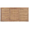 vidaXL Garden Dining Table 160x80x77 cm Solid Teak Wood