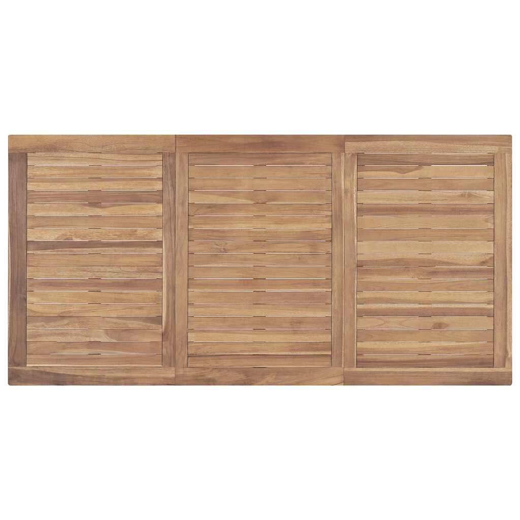 vidaXL Garden Dining Table 160x80x77 cm Solid Teak Wood,  vidaXL Garden Dining Table 160x80x77 cm Solid Teak Wood