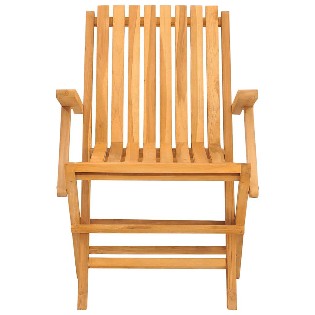 vidaXL Folding Garden Chairs 8 pcs 61x67x90 cm Solid Wood Teak