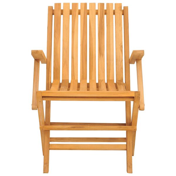 vidaXL Folding Garden Chairs 8 pcs 61x67x90 cm Solid Wood Teak