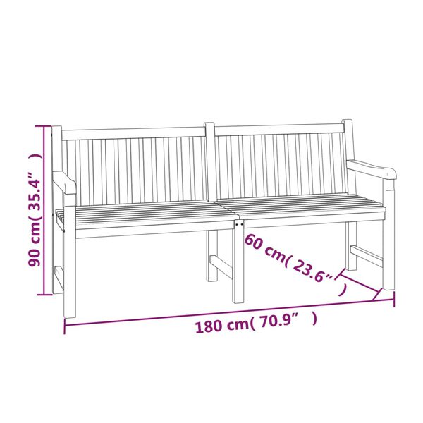 vidaXL 4 Piece Garden Dining Set Solid Wood Teak