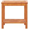 vidaXL Side Table Solid Acacia Wood 45x33x45 cm