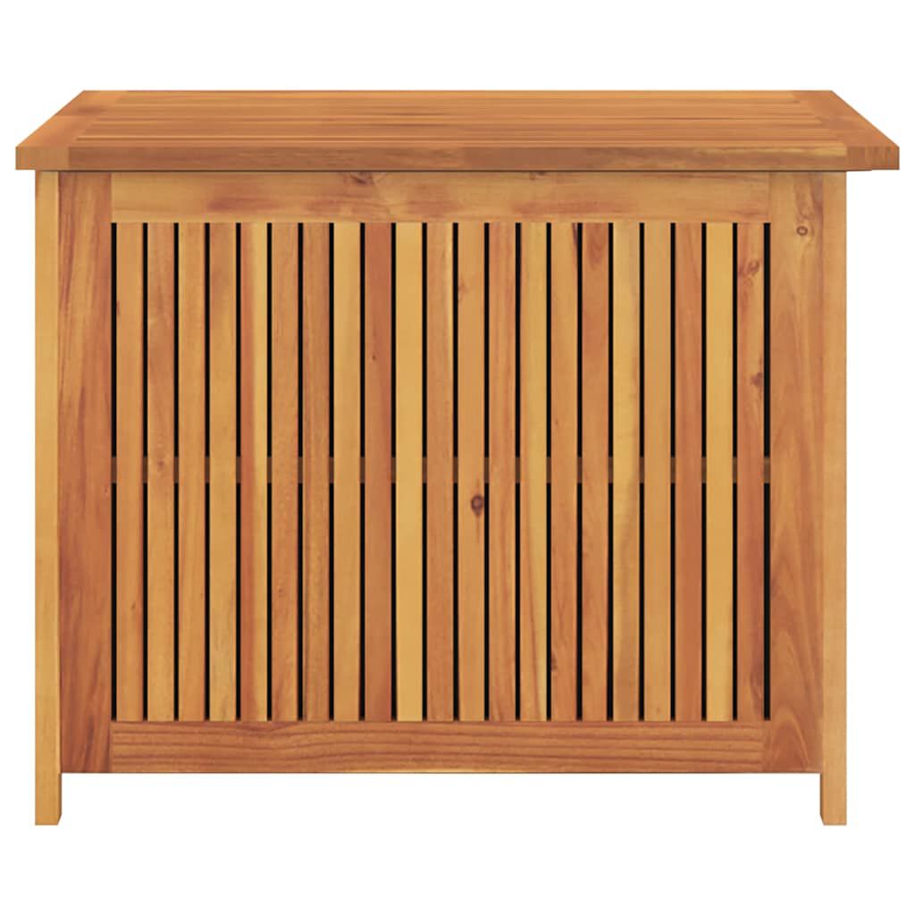 vidaXL Garden Storage Box 75x75x58 cm Solid Wood Acacia