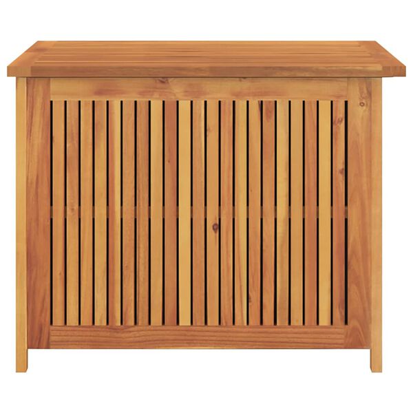 vidaXL Garden Storage Box 75x75x58 cm Solid Wood Acacia