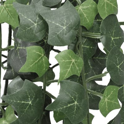 vidaXL 2 pcs Artificial Ivy Bush 90 cm Green, green vidaXL 2 pcs Artificial Ivy Bush 90 cm Green