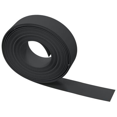 vidaXL Garden Edgings 4 pcs Black 10 m 15 cm Polyethylene, black vidaXL Garden Edgings 4 pcs Black 10 m 15 cm Polyethylene