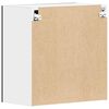 vidaXL Hanging Cabinet Lyon Black 60x31x60 cm Engineered Wood
