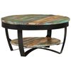 vidaXL Coffee Table Solid Reclaimed Wood 65x32 cm