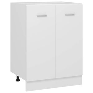 vidaXL Bottom Cabinet Lyon White 60x46x81.5 cm Engineered Wood