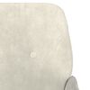 vidaXL Armchair Cream 62x79x79 cm Velvet