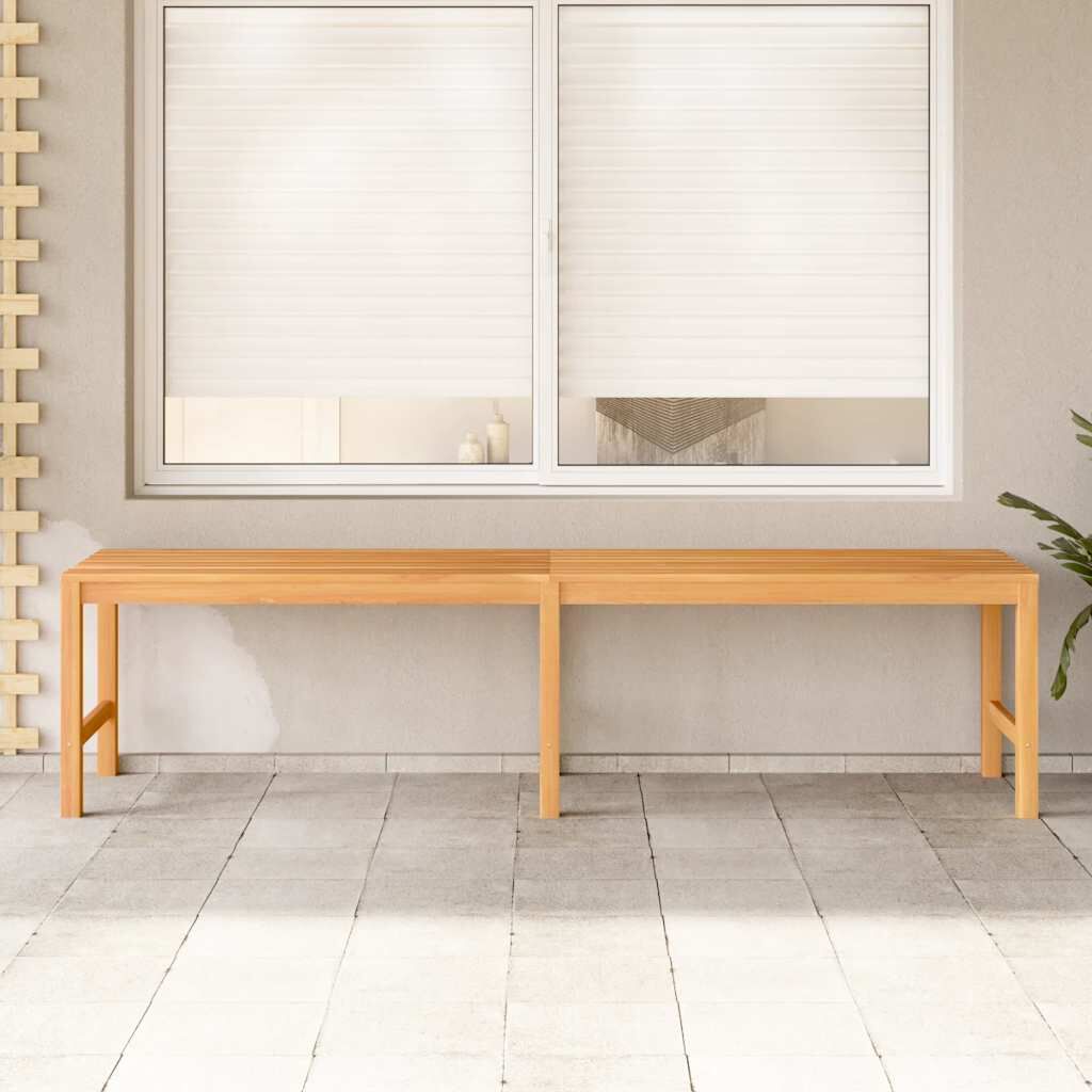 vidaXL Garden Bench 180 cm Solid Teak Wood