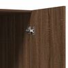 vidaXL Washing Machine Cabinet Brown Oak 71x71.5x91.5 cm