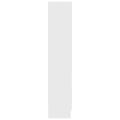 vidaXL Book Cabinet White 82.5x30.5x150 cm Engineered Wood, white vidaXL Book Cabinet White 82.5x30.5x150 cm Engineered Wood