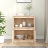 vidaXL Sideboard 60x34x75 cm Solid Wood Pine